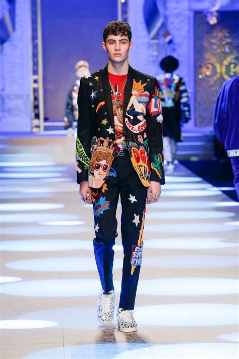 dolce gabbana mens fall winter 19 20|dolce gabbana men's clothing.